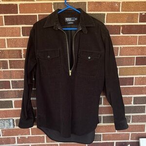 Polo Corduroy Oversized Half Zip